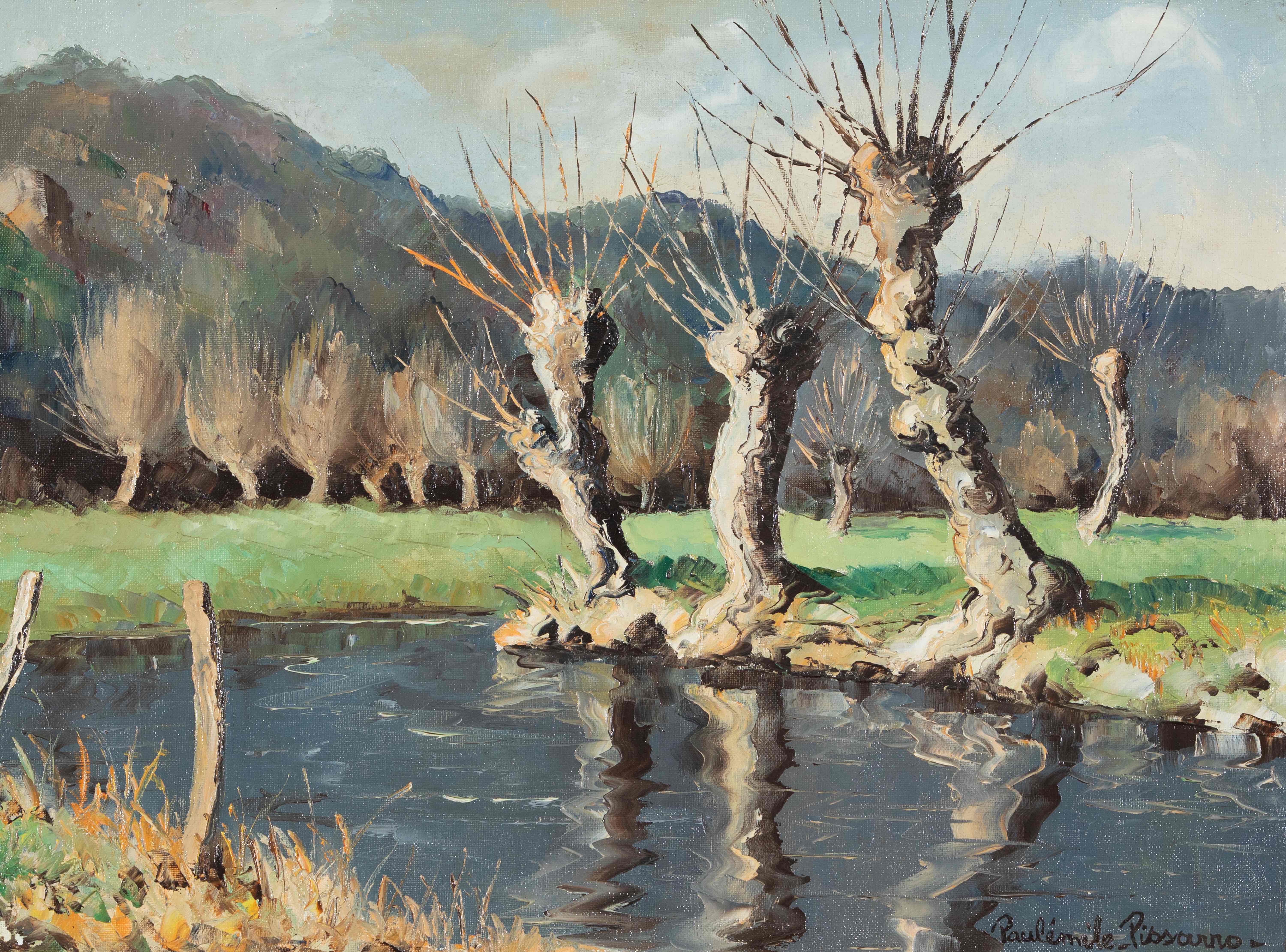 Paulémile Pissarro - Le Noireau et les rochers de Pont Erambourg, Suisse Normande